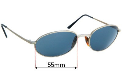 Sunglass Fix Replacement Lenses for Bolle 5508 - 55mm Wide 