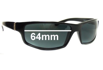 Sunglass Fix Replacement Lenses for Bolle Dirty 8 Low-Low - 64mm Wide 