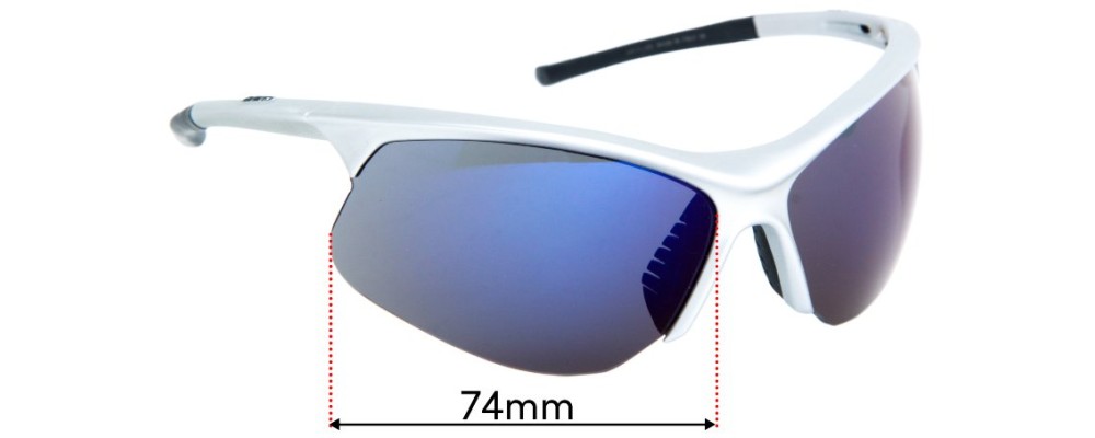 Briko Switcher Replacement Sunglass Lenses - 74mm Wide