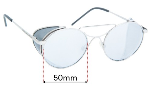 Sunglass Fix Replacement Lenses for Carolina Lemke Agent - 50mm Wide 