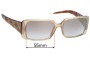 Sunglass Fix Replacement Lenses for Chanel 5045  - 55mm Wide 