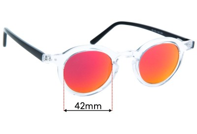 Sunglass Fix Replacement Lenses for Enhance 4073 - 42mm Wide 