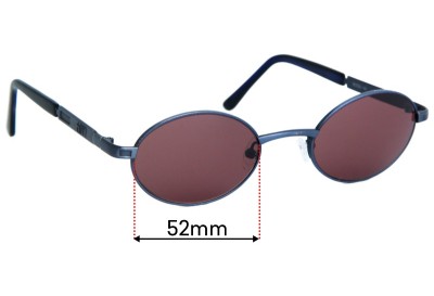 ENVY 2012 Replacement Sunglass Lenses - 52mm wide 