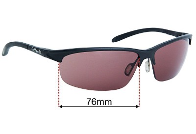 Fatheadz Unknown Model Replacement Sunglass Lenses - 76mm wide 