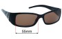 Sunglass Fix Replacement Lenses for Fendi FS300 - 55mm Wide 