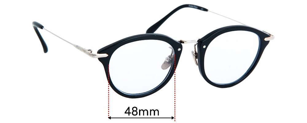 Sunglass Fix Replacement Lenses for Frency & Mercury Pocket Piece - 48mm Wide