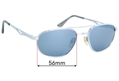 Sunglass Fix Replacement Lenses for Iris Unknown Model - 56mm wide 