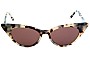 Lu Goldie Brigitte Replacement Lenses - Front View 