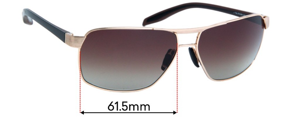 Maui Jim MJ835 The Bird 61mm 
