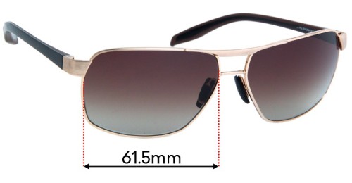 Maui Jim MJ835 The Bird 61mm Replacement Lenses