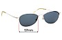 Sunglass Fix Replacement Lenses for Oliver Peoples AERO 57  - 57mm Wide 