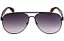 Sunglass Fix Replacement Lenses for Rag & Bone RNB5003/S - 62mm WideRag & Bone RNB5003/S Replacement Lenses 62mm Front View 