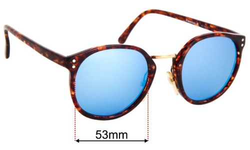 Sunglass Fix Replacement Lenses for Ray Ban B&L Premier B - 53mm Wide 