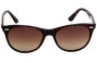 Ray Ban RB2185 Wayfarer II 55mm Replacement Lenses Front View 