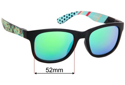 Roxy Runaway Replacement Lenses 52mm wide 