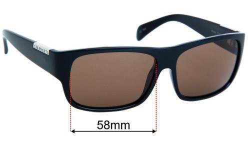 Sunglass Fix Replacement Lenses for Serengeti Monte - 58mm Wide Serengeti Monte Replacement Lenses 58mm wide