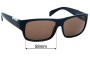 Sunglass Fix Replacement Lenses for Serengeti Monte - 58mm Wide 
