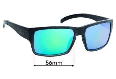  Sunglass Fix Replacement Lenses for Smith Outlier XL  - 56mm Wide 