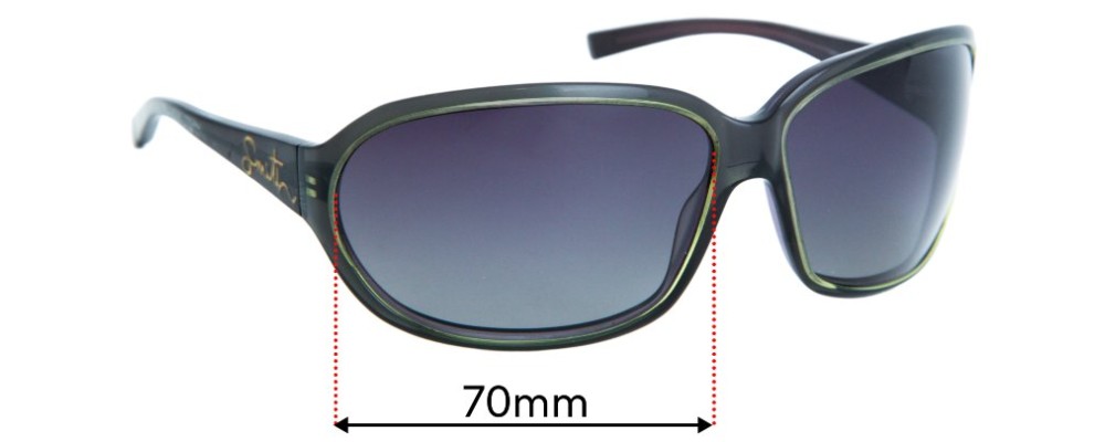 Sunglass Fix Replacement Lenses for Smith Talent - 70mm Wide