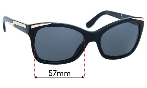 Sunglass Fix Replacement Lenses for Stella McCartney SM4017  - 57mm Wide 