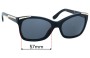 Sunglass Fix Ersatzgläser für Stella McCartney SM4017 - 57mm Wide 