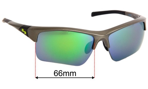 Sunglass Fix Verres de Remplacement pour Sundog Clutch - 66mm Wide 
