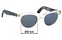 Sunglass Fix Replacement Lenses for Tom Ford TF5378  - 49mm Wide 