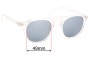Sunglass Fix Replacement Lenses for Unbranded Z3394  - 49mm Wide 