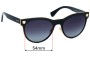 Sunglass Fix Replacement Lenses for Versace MOD 2198 Medusa Charm - 54mm Wide 