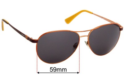 Vogue VO 3905-S Replacement Lenses 59mm wide 
