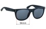 Sunglass Fix Verres de Remplacement pour Zeal Ace - 54mm Wide 