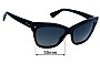 Sunglass Fix Replacement Lenses for Christian Dior Dior Jupon 2 - 55mm Wide 