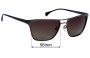 Sunglass Fix Replacement Lenses for Police Guardian 2 S8751 - 56mm Wide 