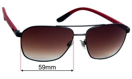 Ralph Lauren PH 3140 Lentes de Repuesto 59mm wide 