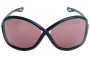 Tom Ford Whitney FT0009 Replacement Lenses 64mm Front View 
