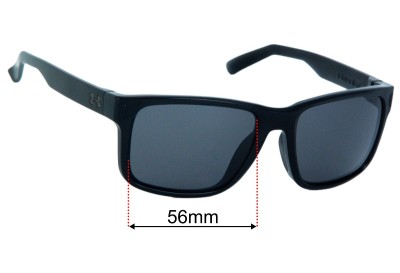 Under Armour Assist Replacement Lenses 56mm wide 