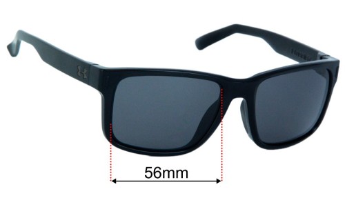 Under Armour Assist Replacement Lenses 56mm wide 
