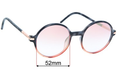 Marc by Marc Jacobs 48/S Replacement Lenses 52mm wide 