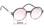 Sunglass Fix Replacement Lenses for Marc by Marc Jacobs 48/S - 52mm Wide 