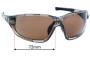 Sunglass Fix Replacement Lenses for Adidas AD09 Evil Eye Evo Pro L - 72mm Wide 