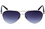 Bvlgari 6084 Replacement Sunglass Lenses - Front View 