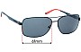 Sunglass Fix Replacement Lenses for Carrera 8014/S - 61mm Wide 