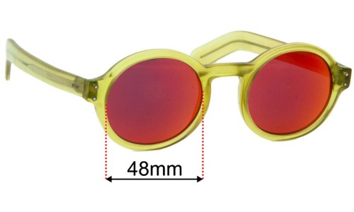 Sunglass Fix Replacement Lenses for Legacy Embrace - 48mm Wide 