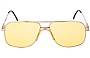 St. Moritz Tex Replacement Sunglass Lenses - Front View 
