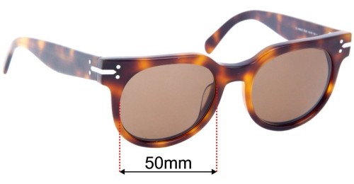 Celine Black Sunglasses CL41080/S Frida 05L/1E Celine CL41080/S 05L 50 Prescription Sunglasses | Shade Station main image 4