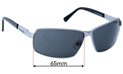 Sunglass Fix Replacement Lenses for Dirty Dog Buffy - 64mm Wide 