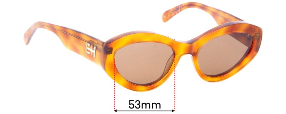 Chimi x Elsa Hosk "Just Right" Replacement Sunglass Lenses - 53mm Wide