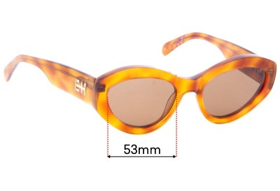 Chimi x Elsa Hosk "Just Right" Replacement Sunglass Lenses - 53mm Wide 