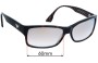 Sunglass Fix Verres de Remplacement pour Emporio Armani EA9754 - 60mm Wide 