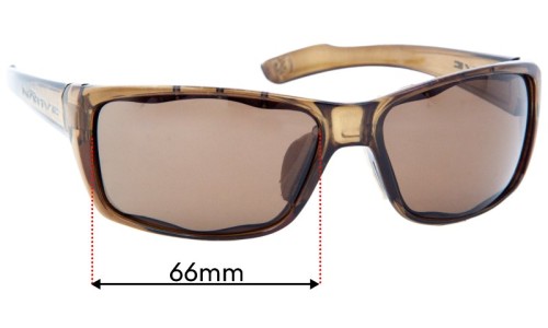 Sunglass Fix Replacement Lenses for Native Wazee - 66mm Wide 